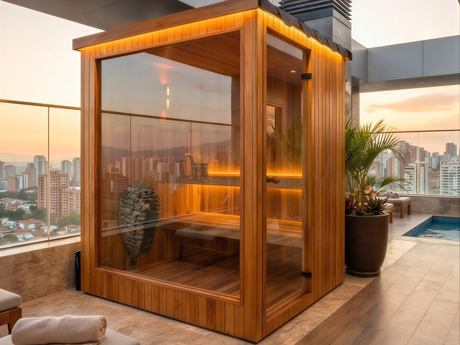 Sauna Finlandesa exterior