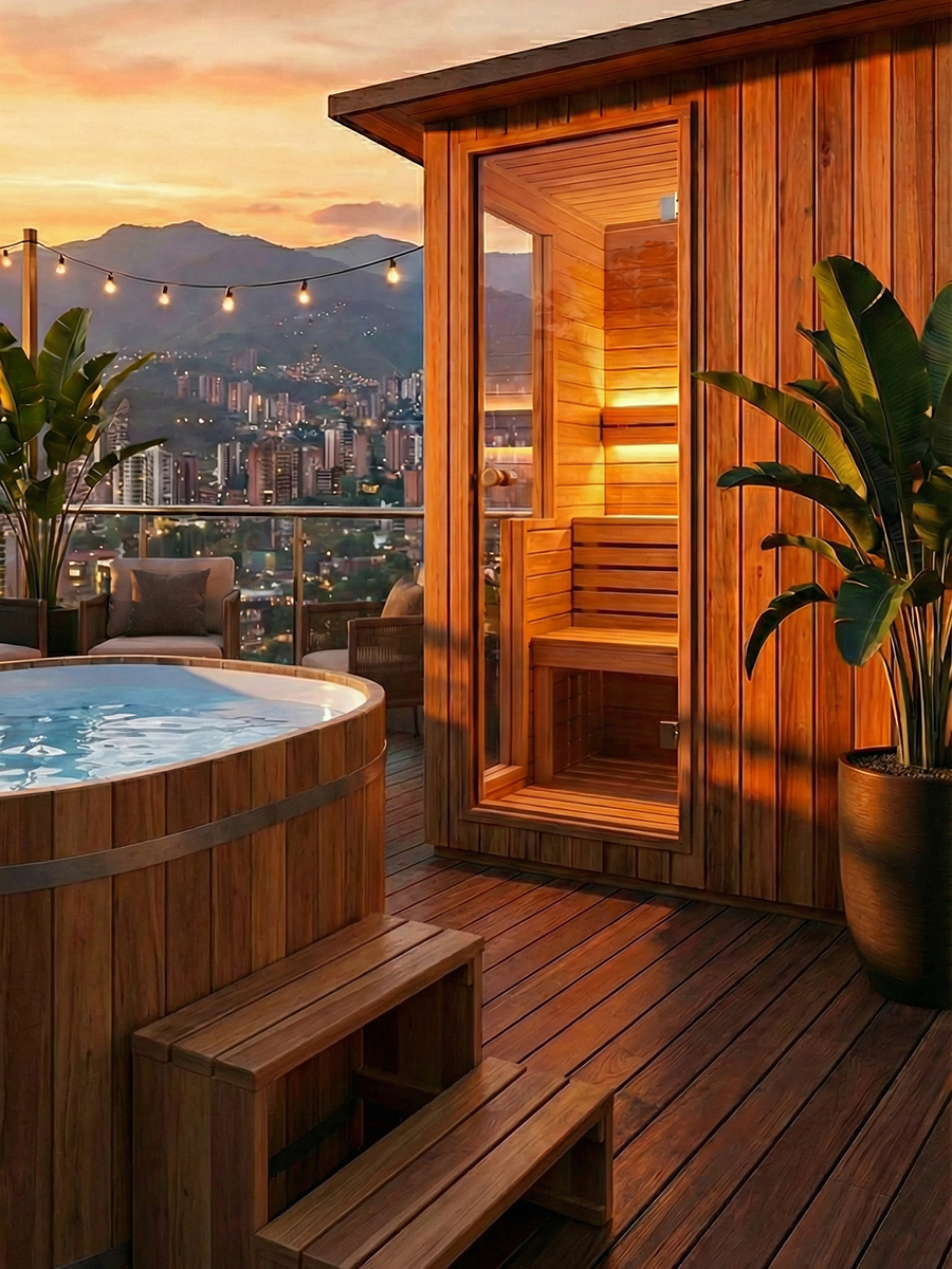 Beneficios de la inmersión en agua fría después de la sauna