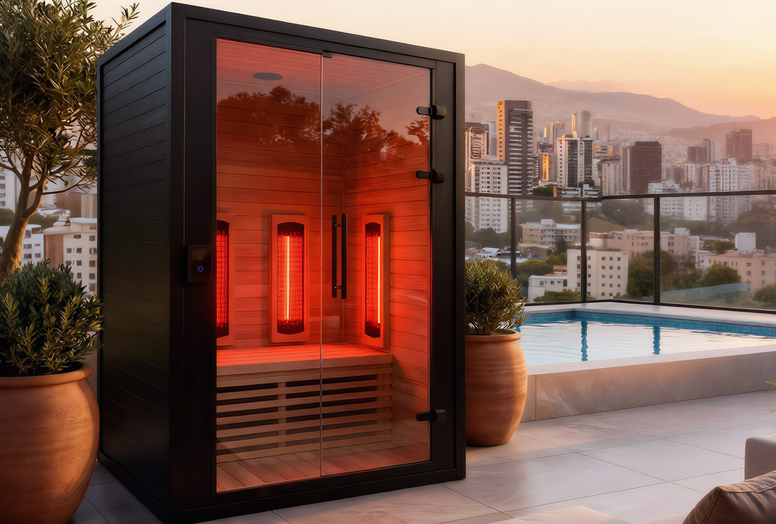 Sauna Infrarroja 1~2 personas