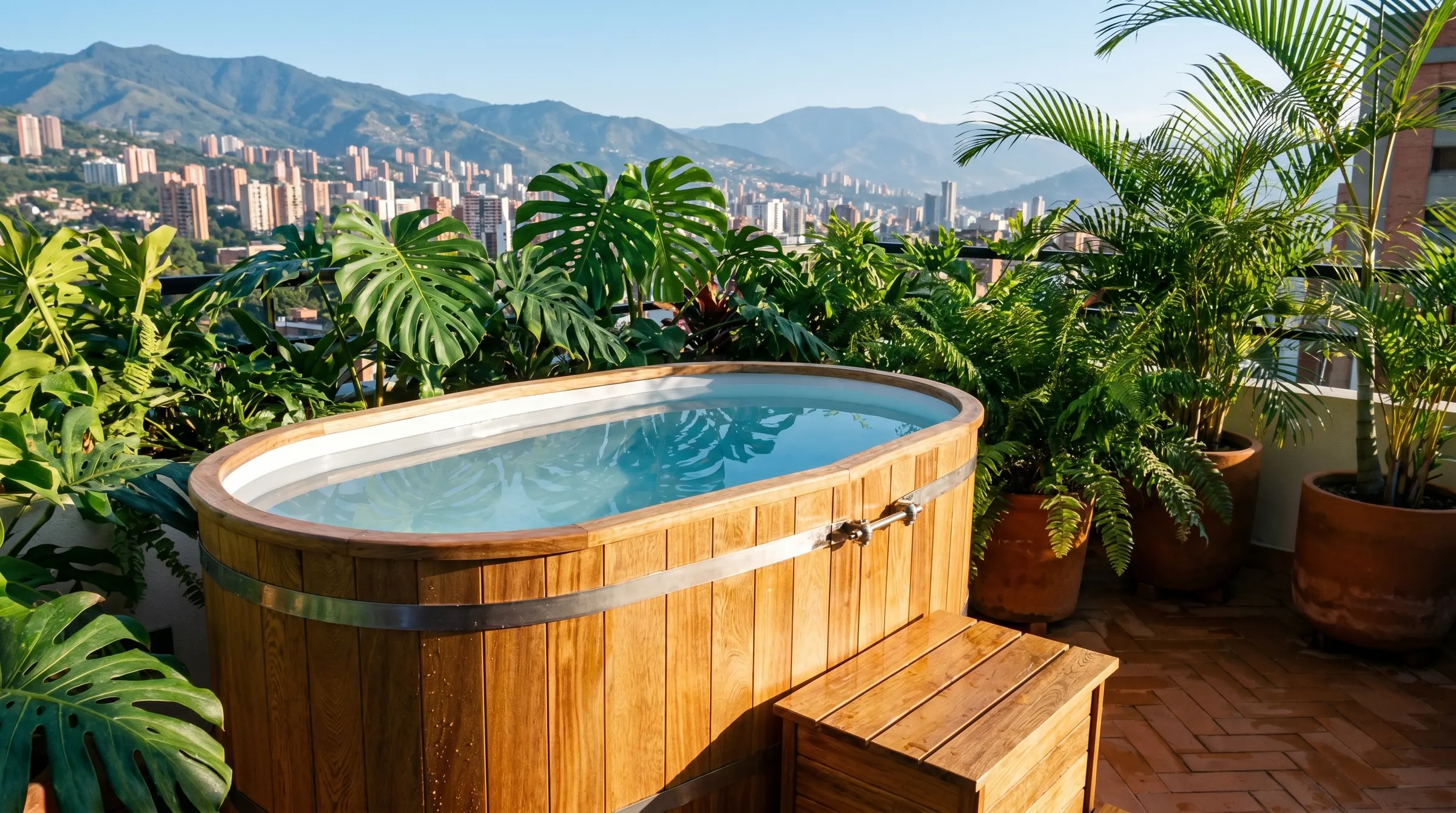 Cold plunge para 2 personas