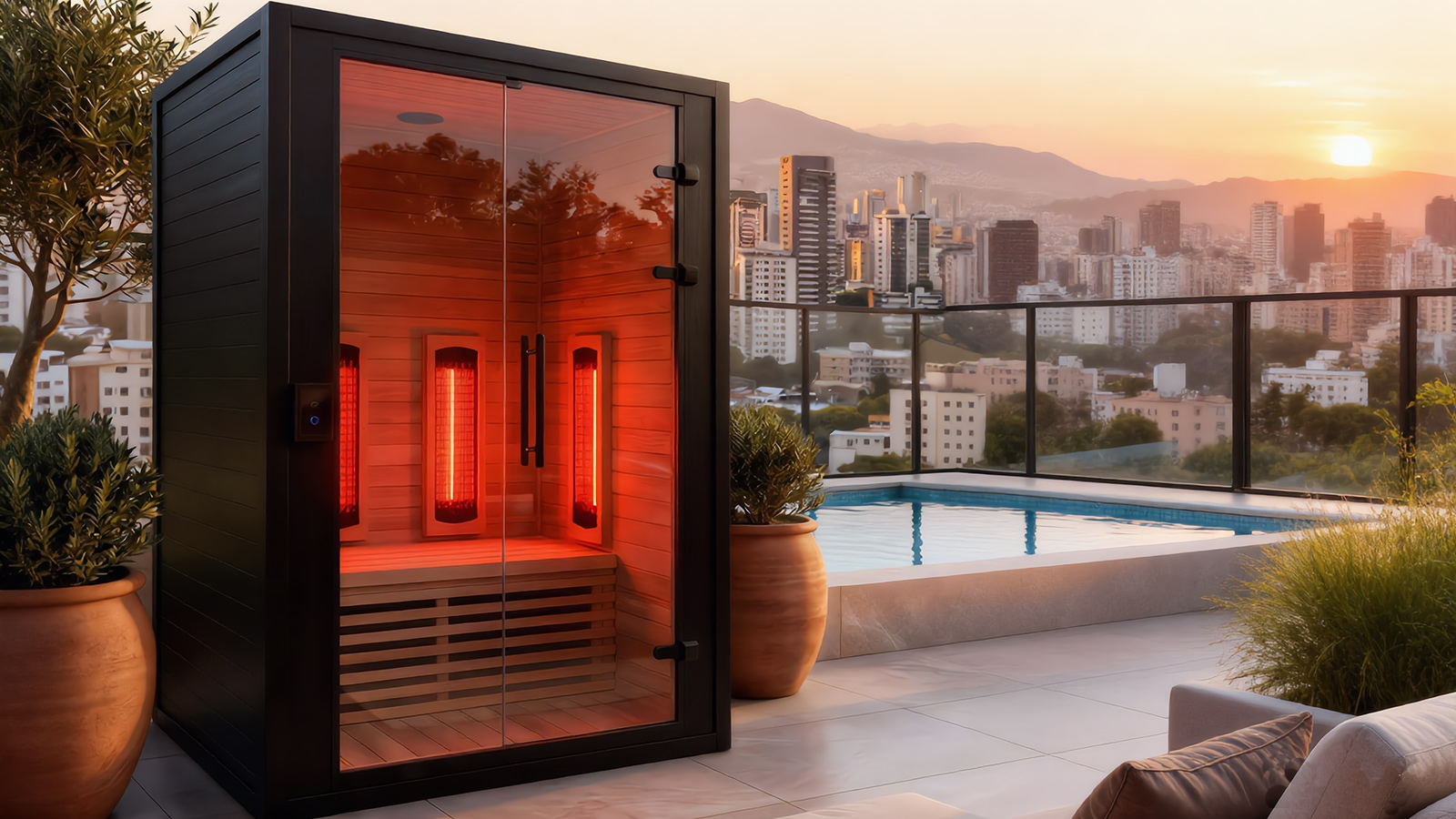 Sauna Infrarroja 1~2 personas
