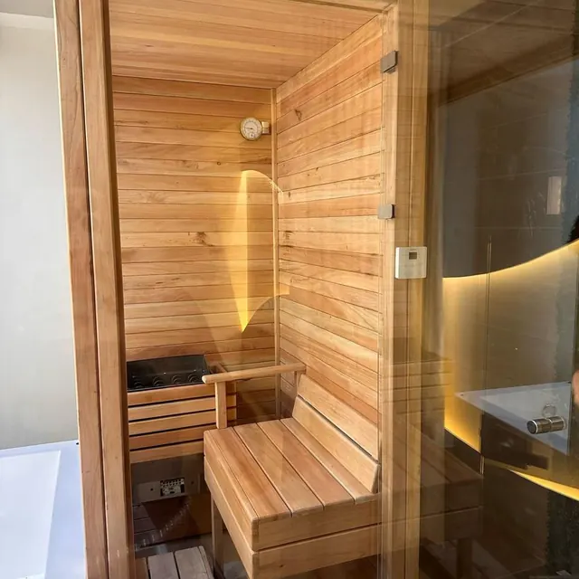 Vista del proyecto Sauna Finlandesa Mini en Cedro, Cali