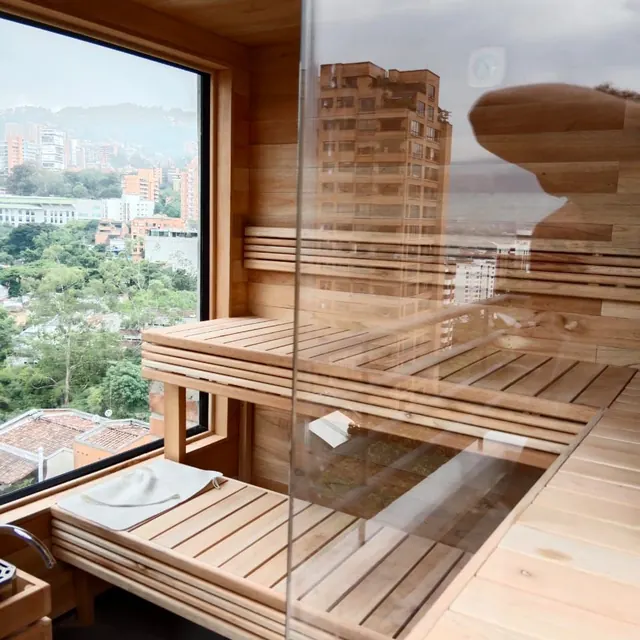 Vista del proyecto Sauna Panorámica en Cedro, Medellin