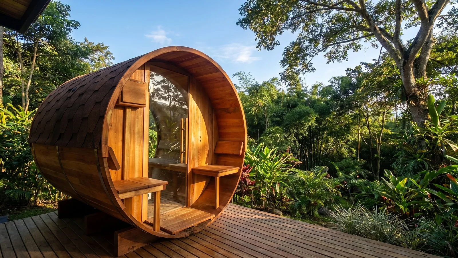 Saunas barril
